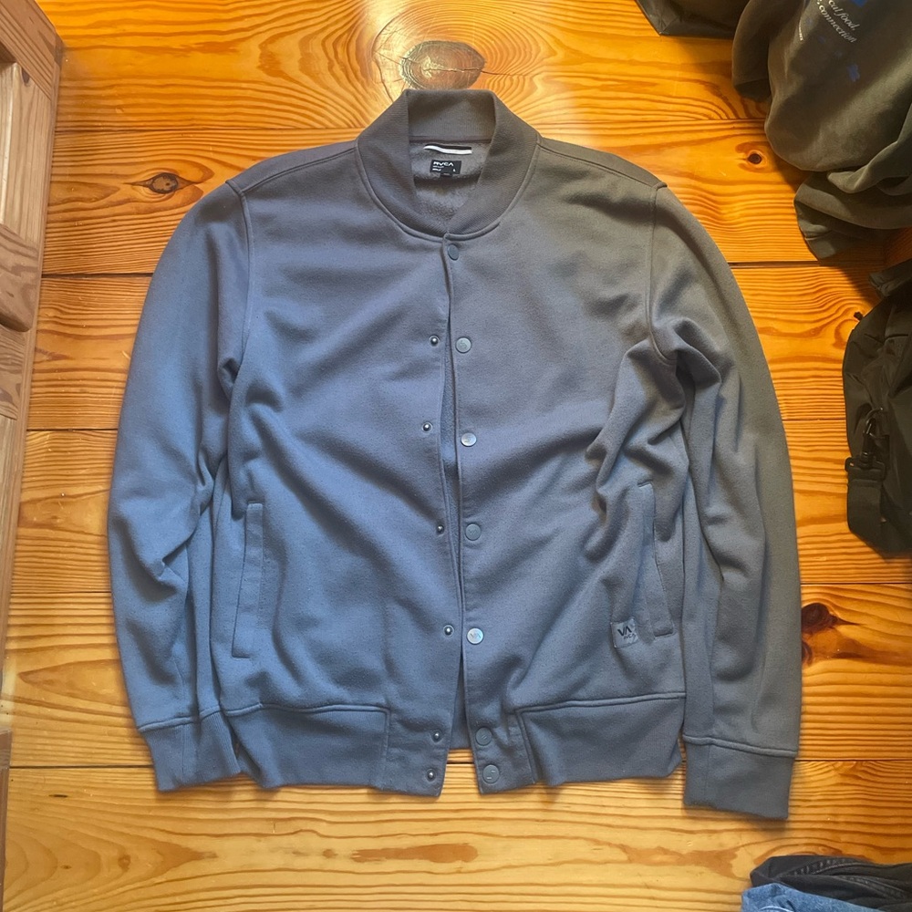 RVCA Button Sweater